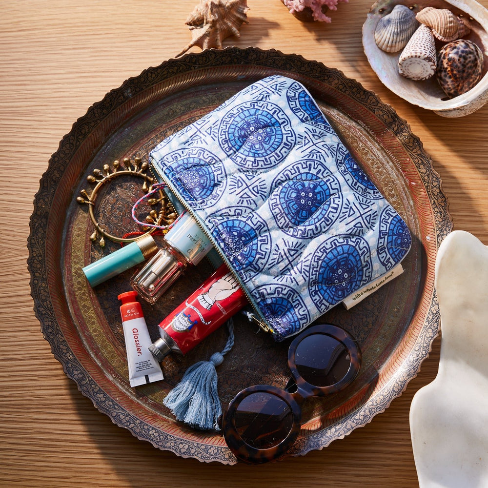 Gabriella Pouch - Azure - Stanleyandstone