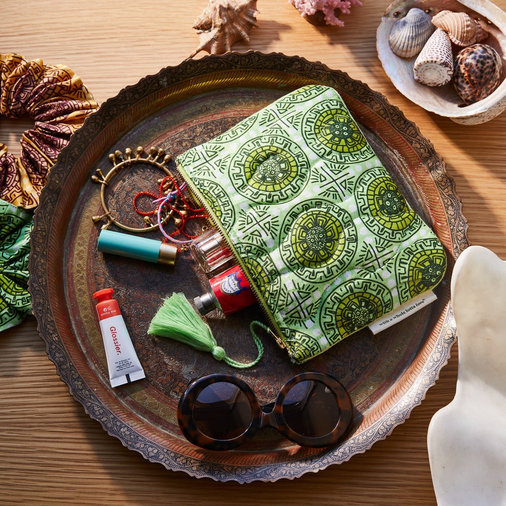 Gabriella Pouch - Key Lime - Stanleyandstone