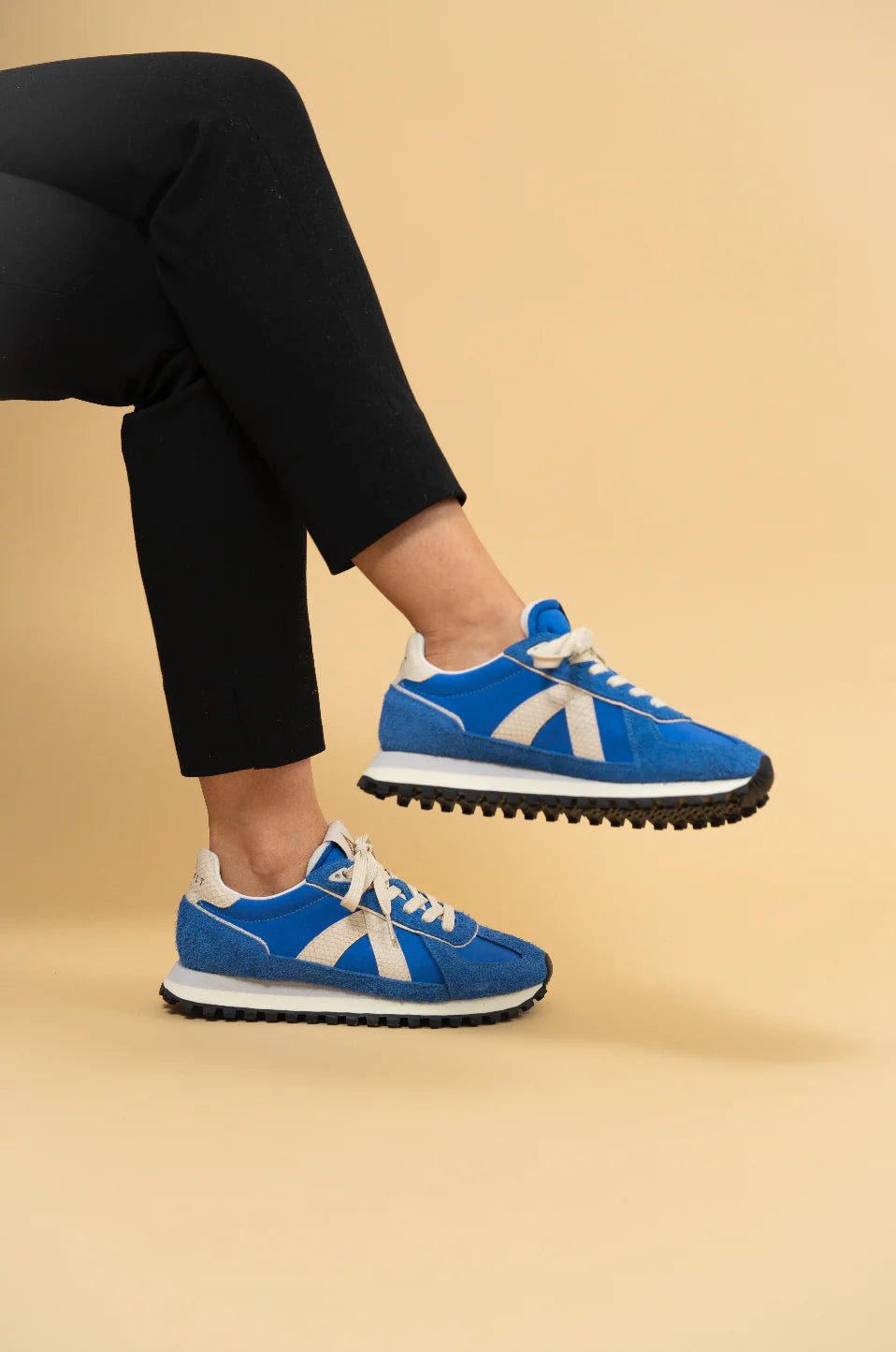 Gate Sneakers - Blue Grey Snake Gold Shoe ASFVLT