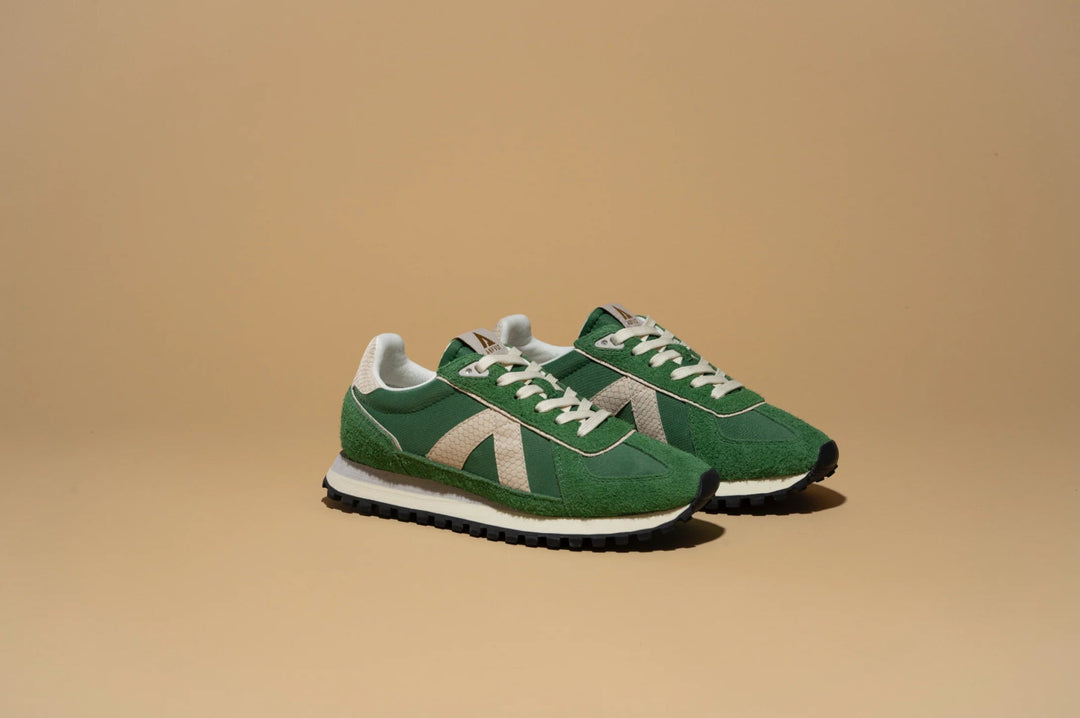 Gate Sneakers - Green Snake Gold Shoe ASFVLT