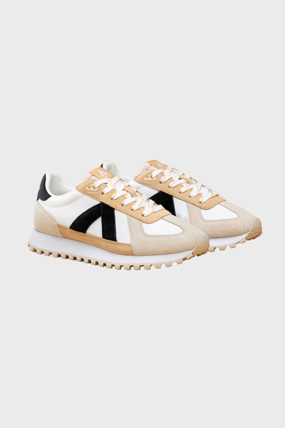 Gate Sneakers - WHITE/TAN/BLACK Shoe ASFVLT