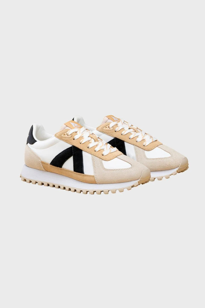 Gate Sneakers - WHITE/TAN/BLACK Shoe ASFVLT