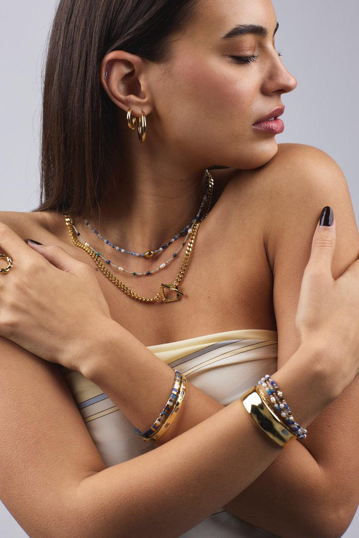 Georgie Necklace - Silver necklace Zafino Jewellery