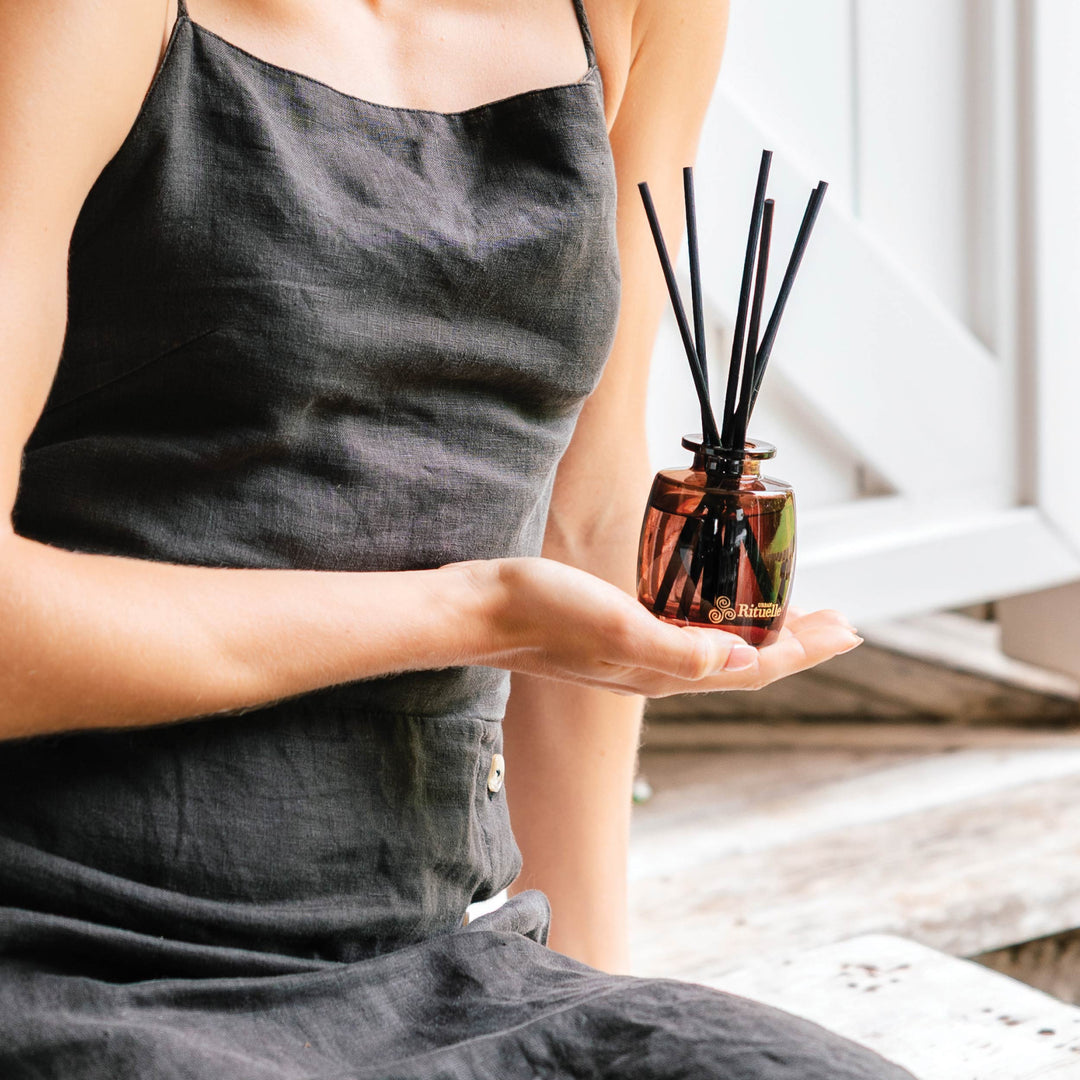 Black Amber, Rosewood &amp; Cedar<br> Mini Fragrance Diffuser Set | 90ml