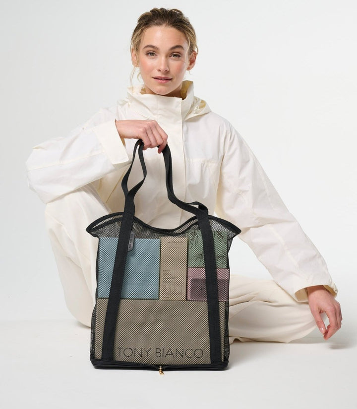 Get Up and Go Bag - Black Tote Bag Fox and Leo