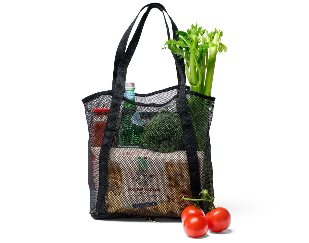 Get Up and Go Bag - Black Tote Bag Fox and Leo