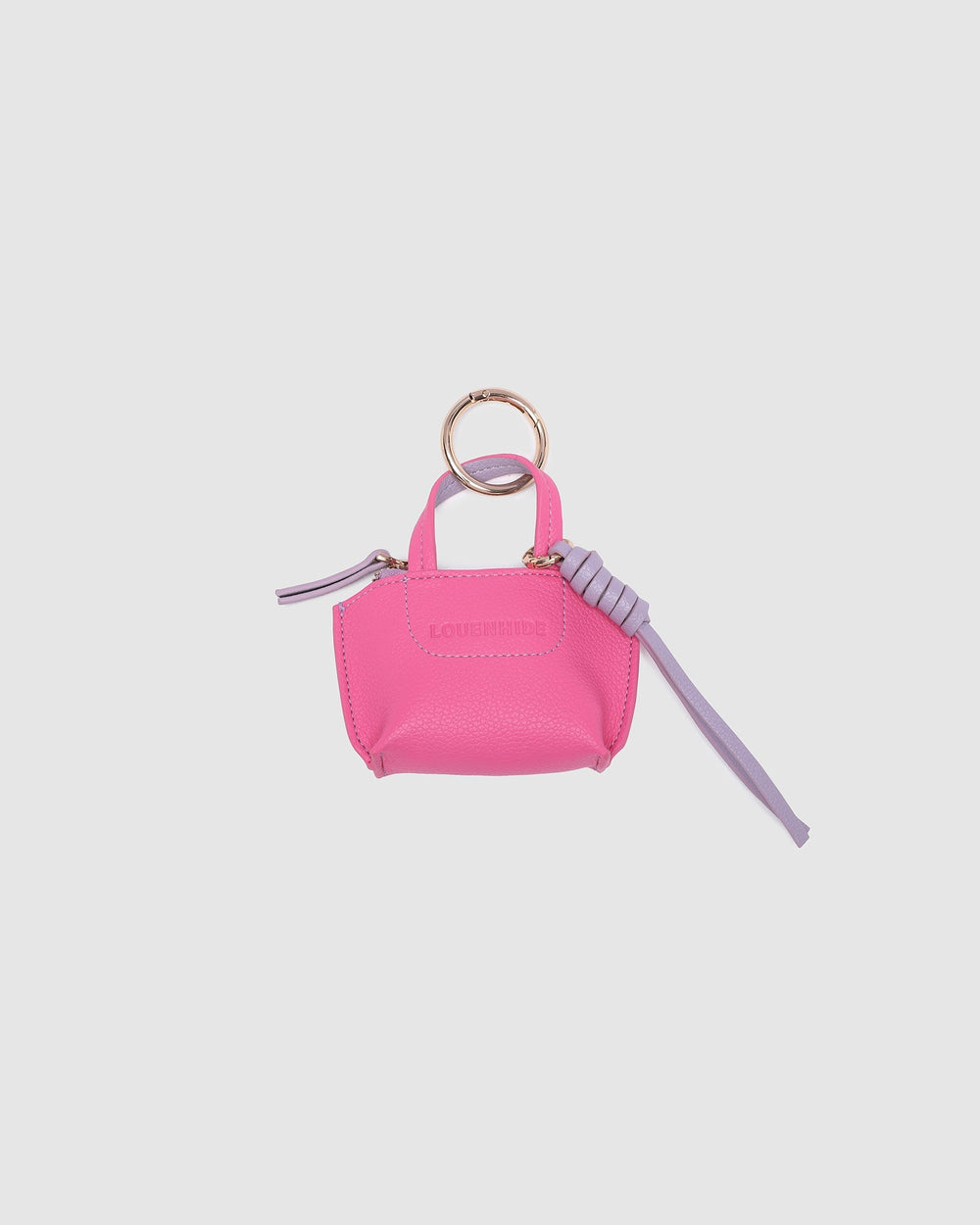 Gina Bag Charm - Hot Pink bag accessories Louenhide