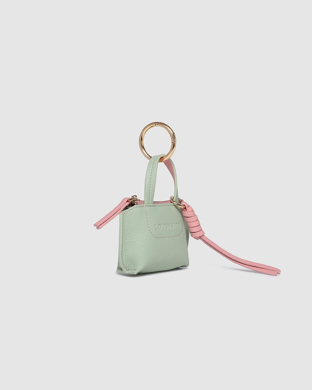Gina Bag Charm - Sage Green bag accessories Louenhide