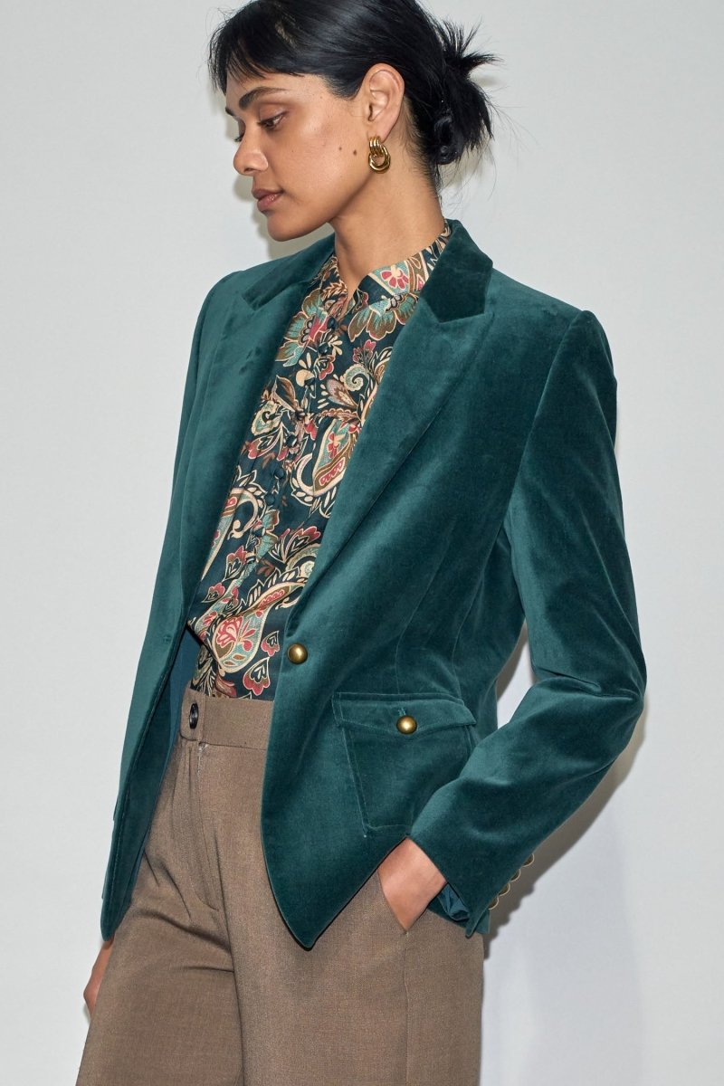 glace jacket - emerald Coats & Jackets Zoe Kratzmann