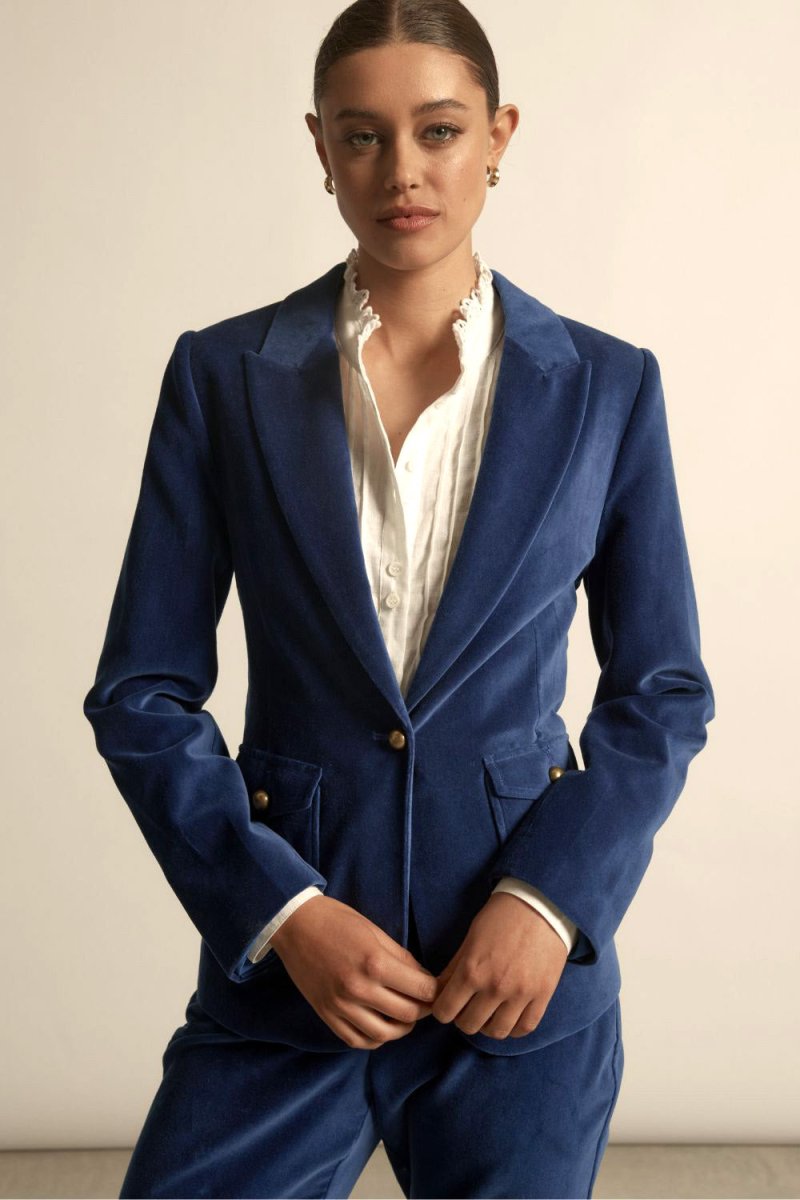 Glace Jacket - Sapphire Jacket Zoe Kratzmann