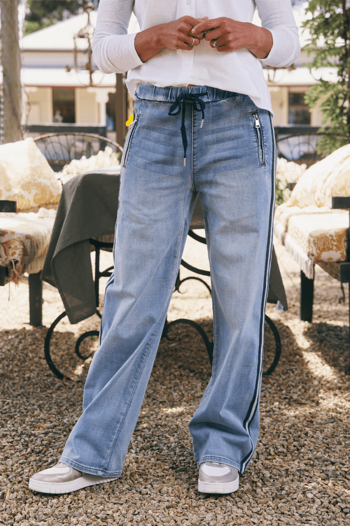 Glam Track Denim Italian Star