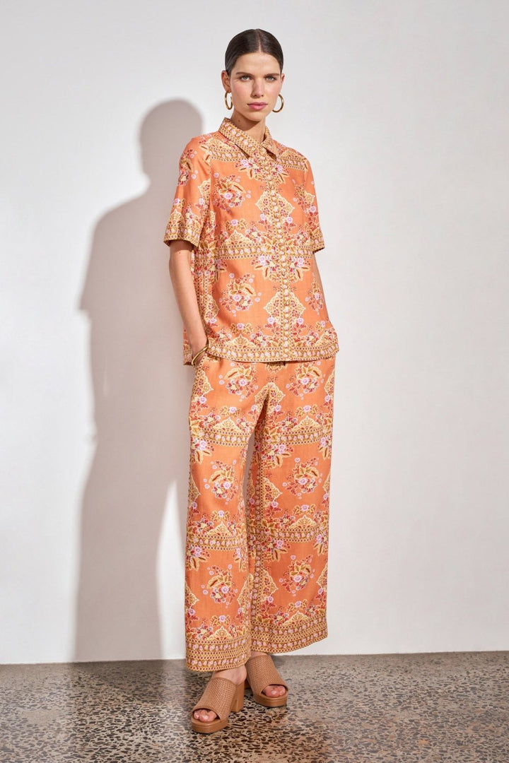 glare top - marigold glow Blouse Zoe Kratzmann