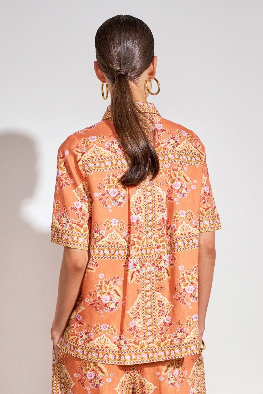 glare top - marigold glow Blouse Zoe Kratzmann