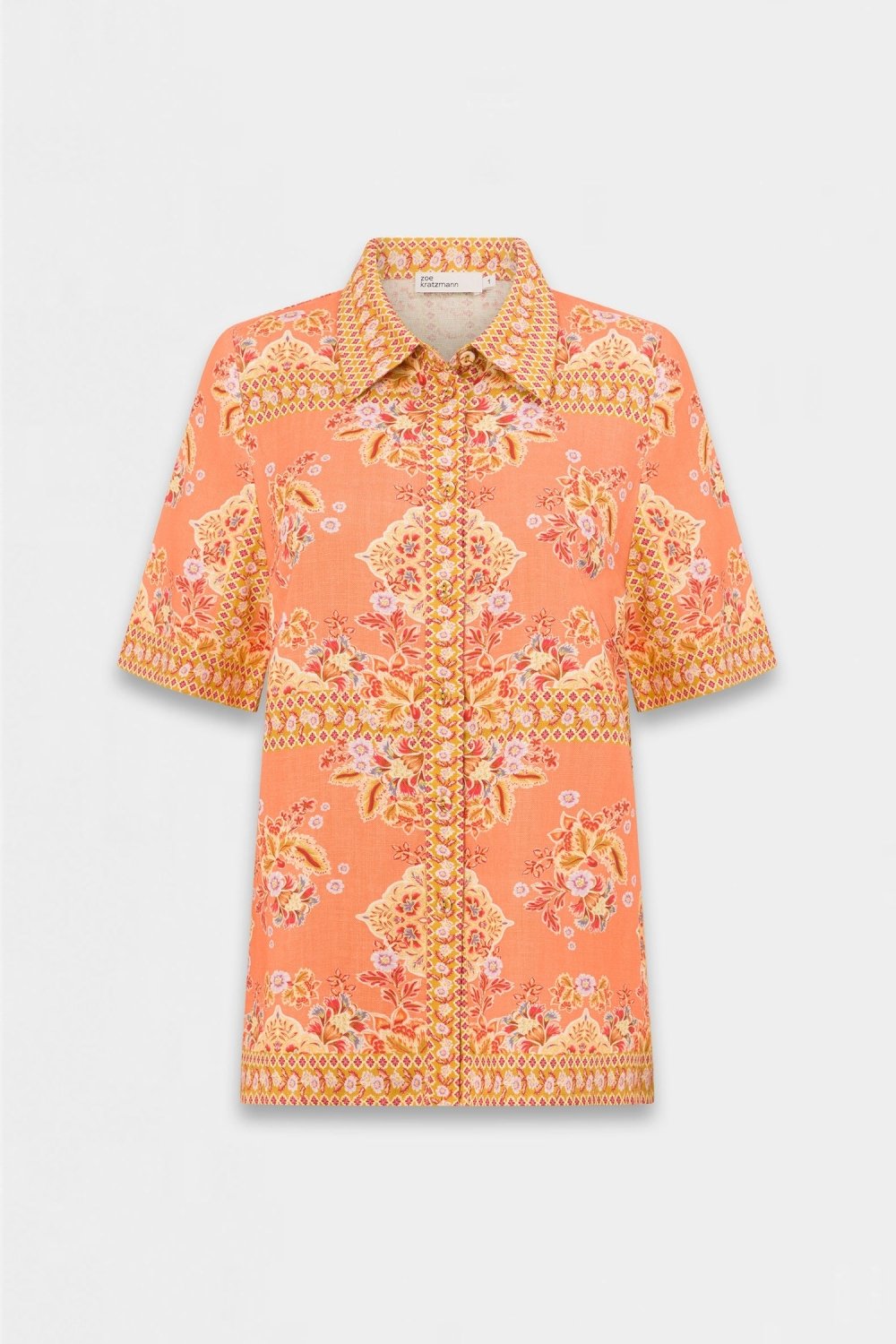 glare top - marigold glow Blouse Zoe Kratzmann