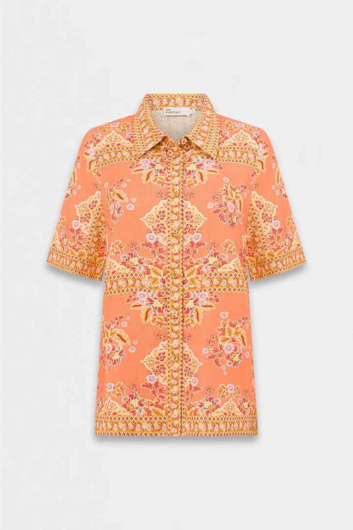 glare top - marigold glow Blouse Zoe Kratzmann