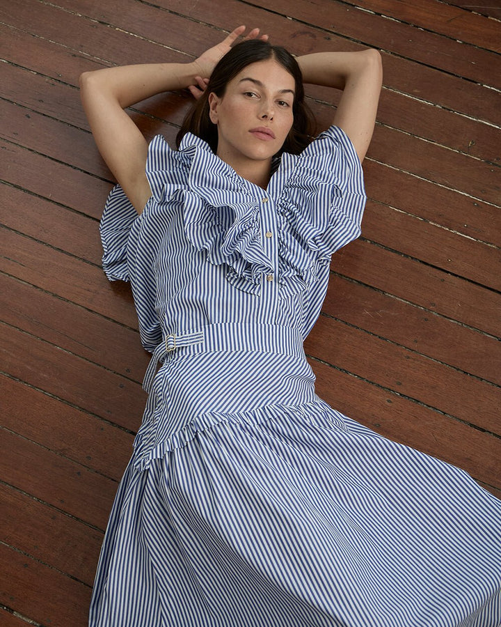 Grace Skirt - Stripe cotton skirt Arlington Milne