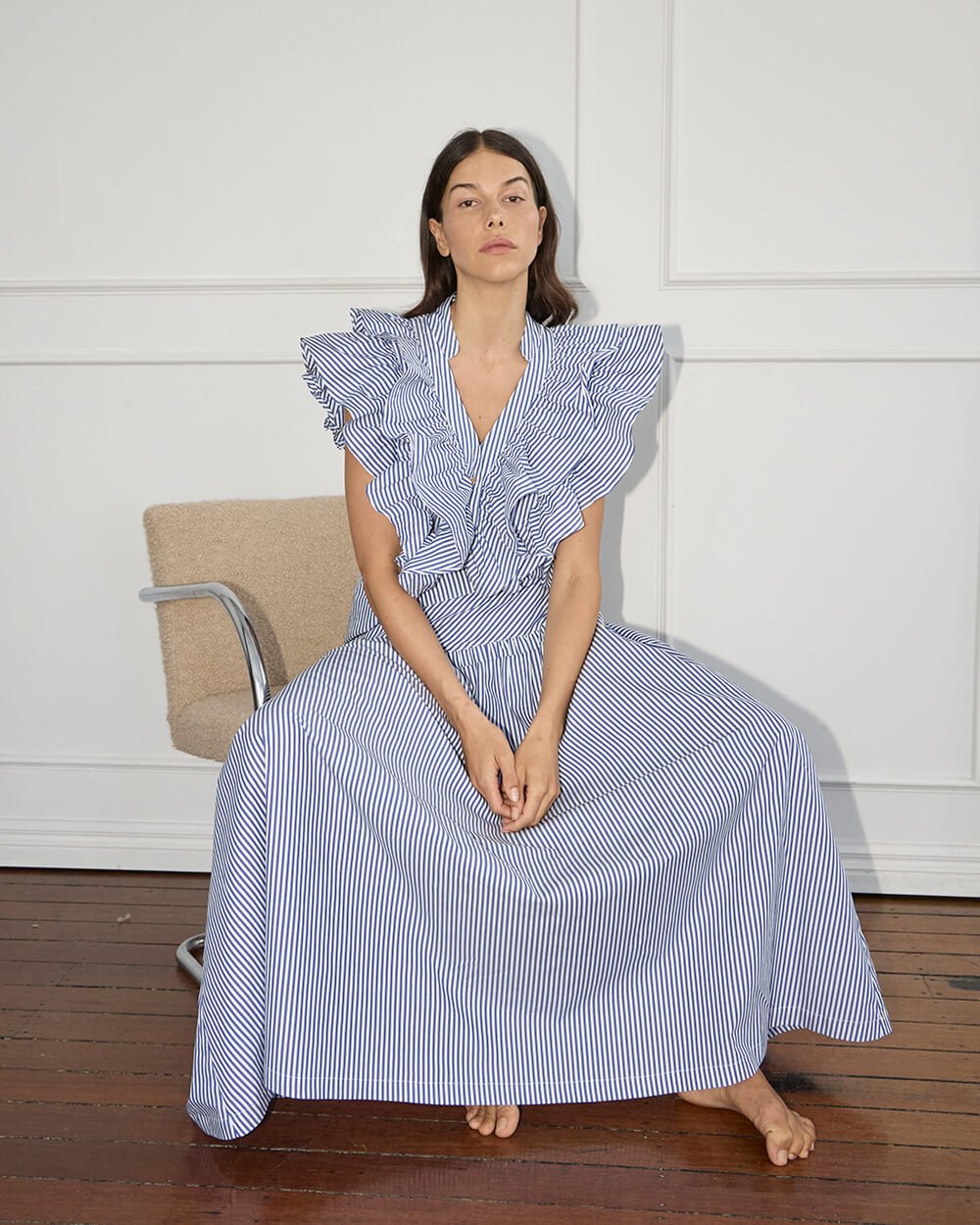Grace Skirt - Stripe cotton skirt Arlington Milne