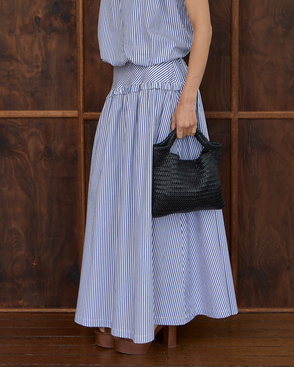 Grace Skirt - Stripe cotton skirt Arlington Milne