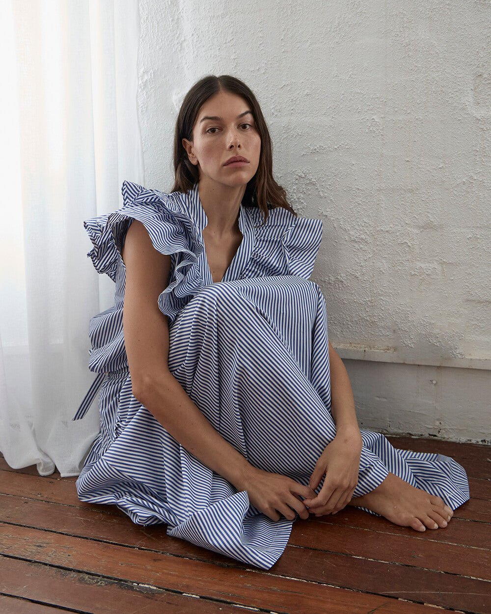 Grace Skirt - Stripe cotton skirt Arlington Milne