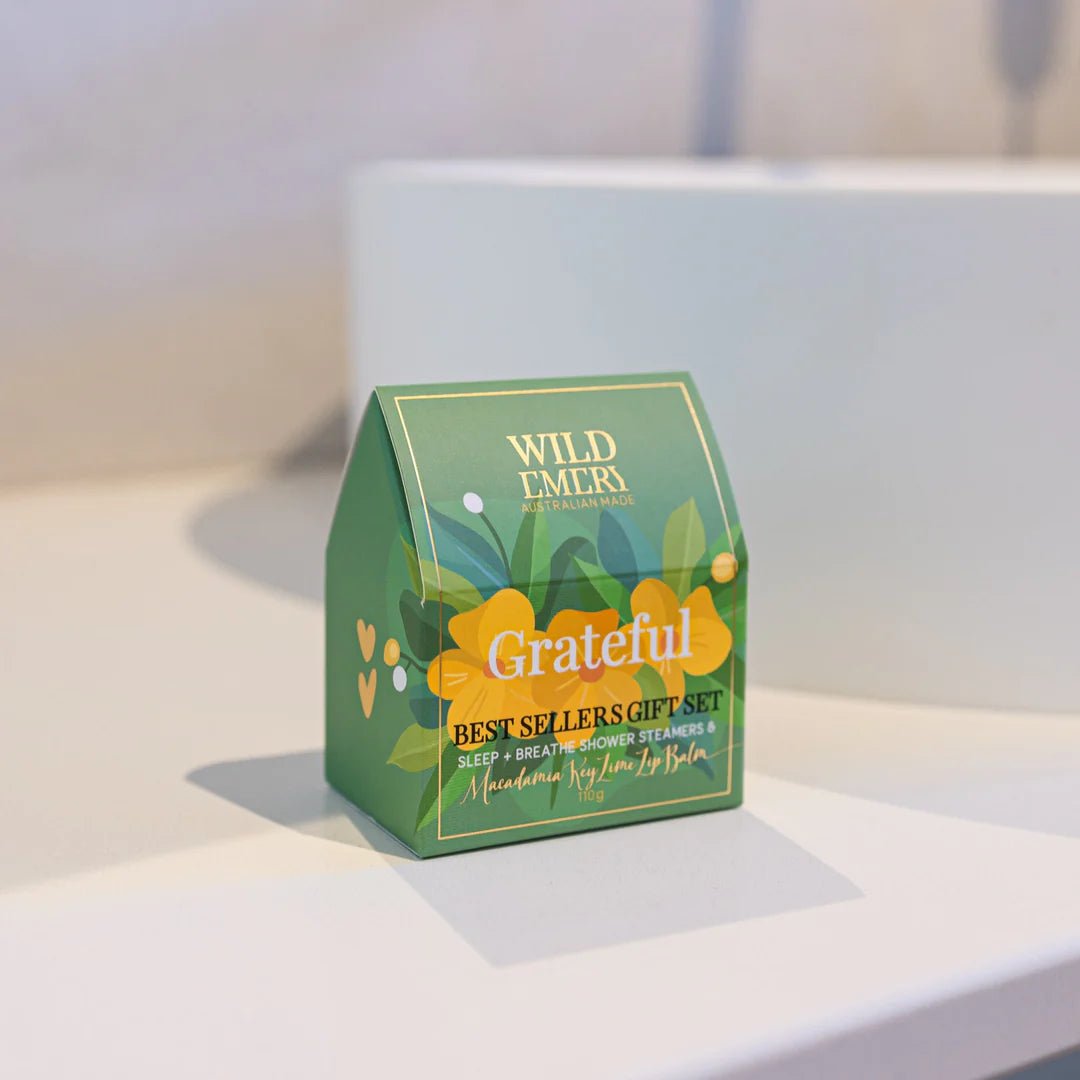 Grateful - Shower Steamers 3 Pack Shower Steamers Wild Emery Pty Ltd