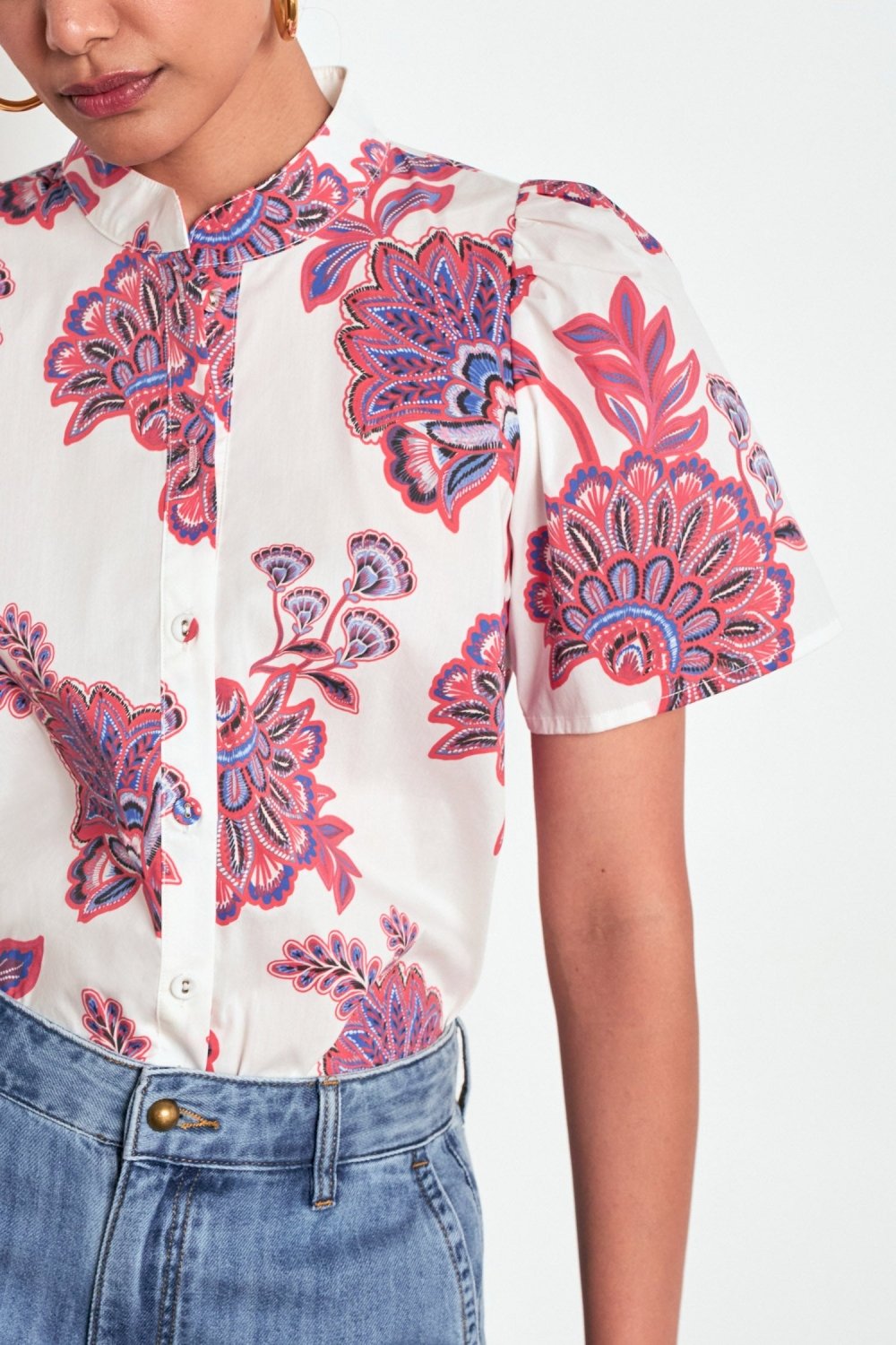 hail top - crimson kgari Blouse Zoe Kratzmann