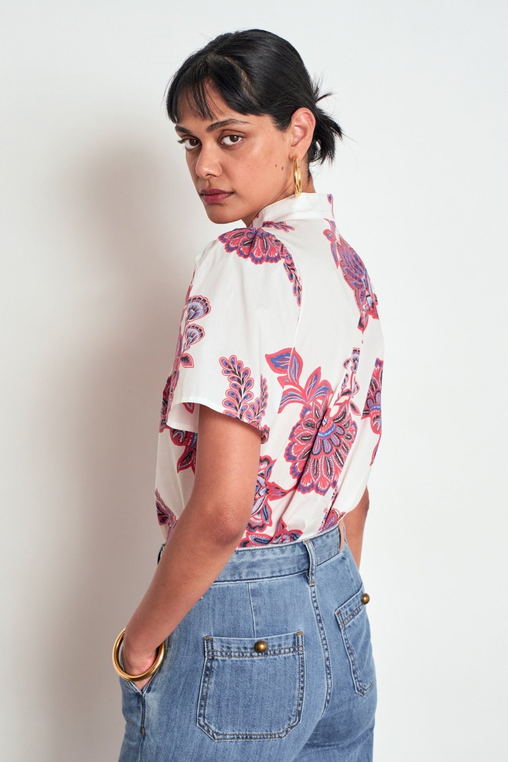 hail top - crimson kgari Blouse Zoe Kratzmann