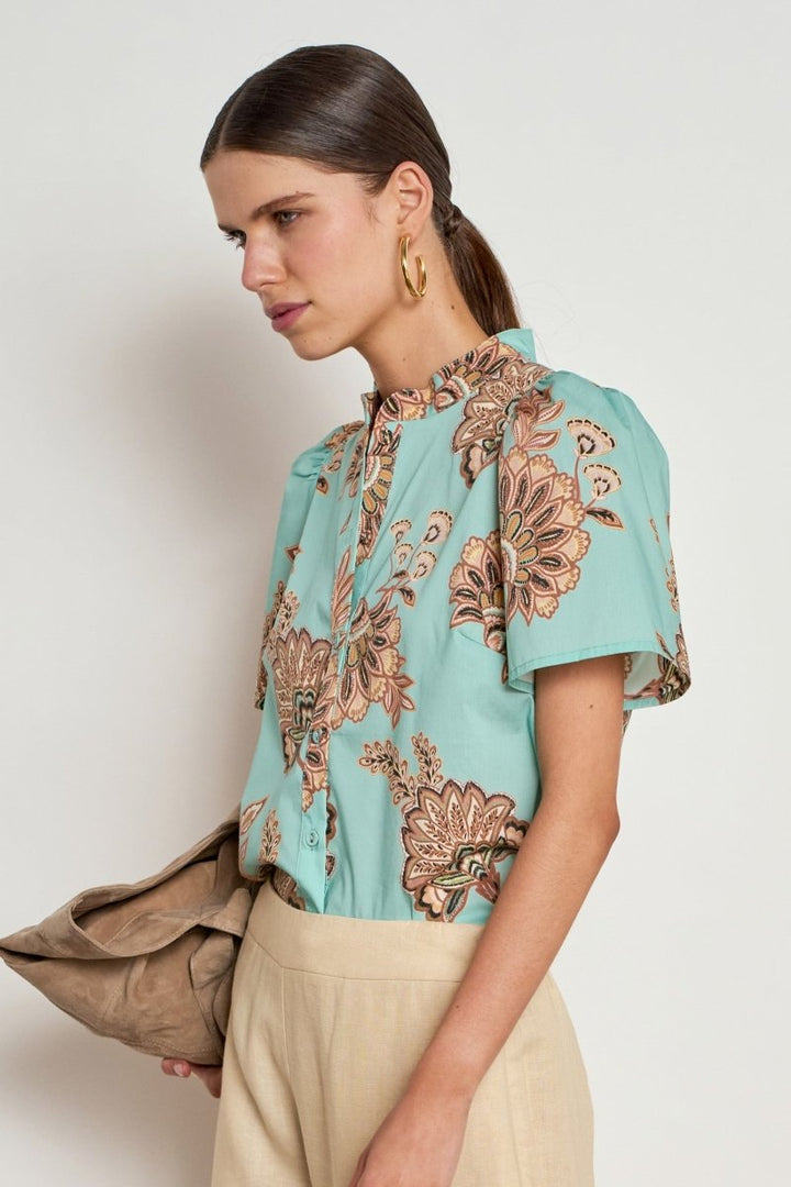 hail top - mint kgari - Stanleyandstone