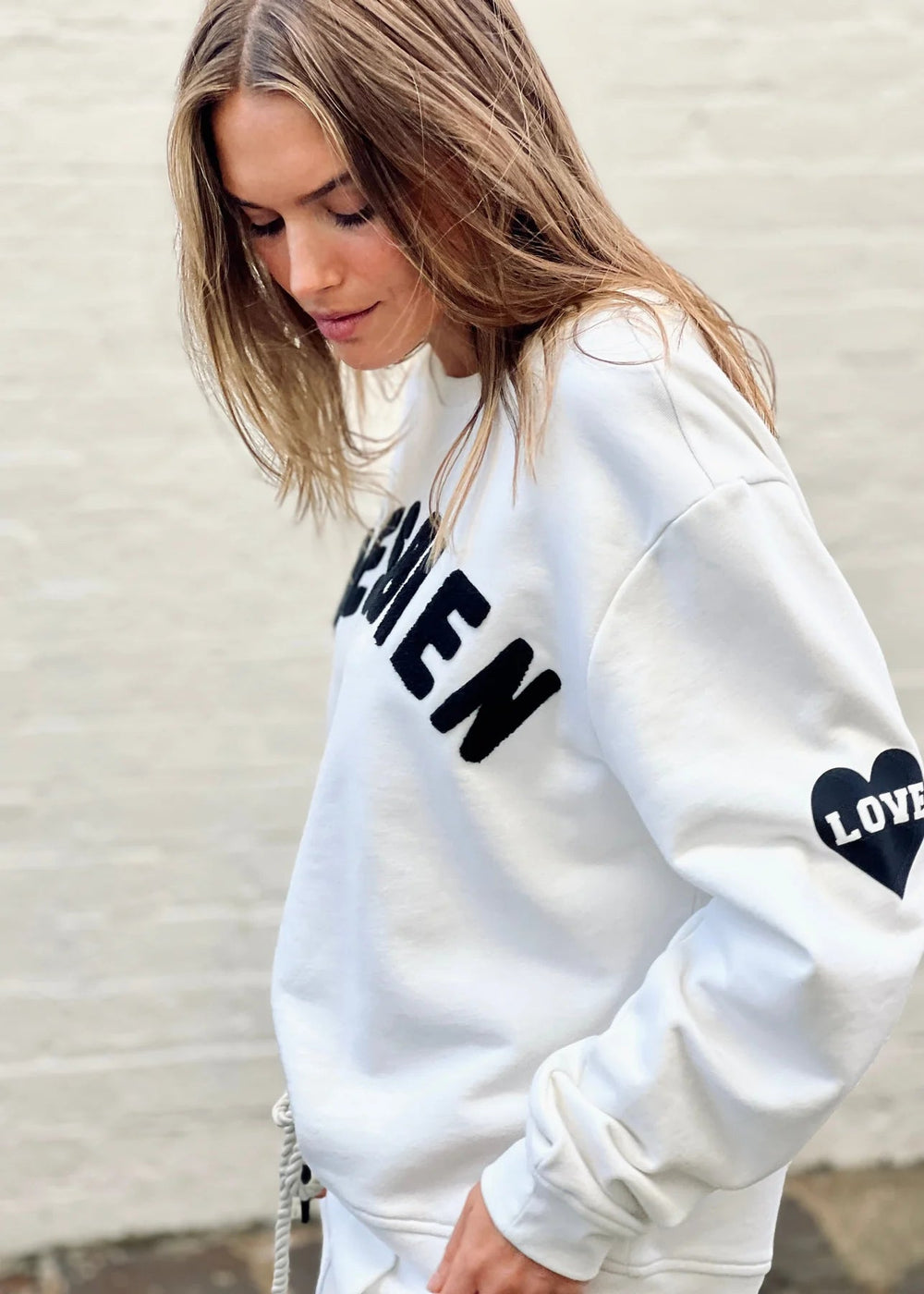 Hammill & Co - Tres Bien Sweater Winter White Windcheater hammill & Co