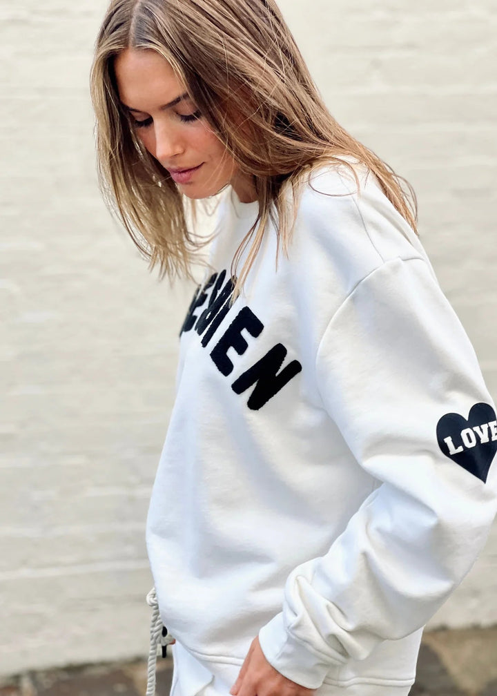 Hammill & Co - Tres Bien Sweater Winter White Windcheater hammill & Co