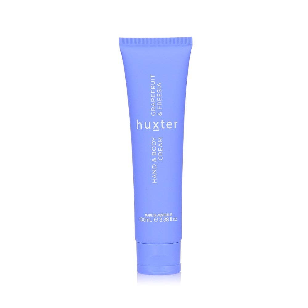 Hand &amp; Body Cream 100ml | Grapefruit &amp; Freesia Huxter