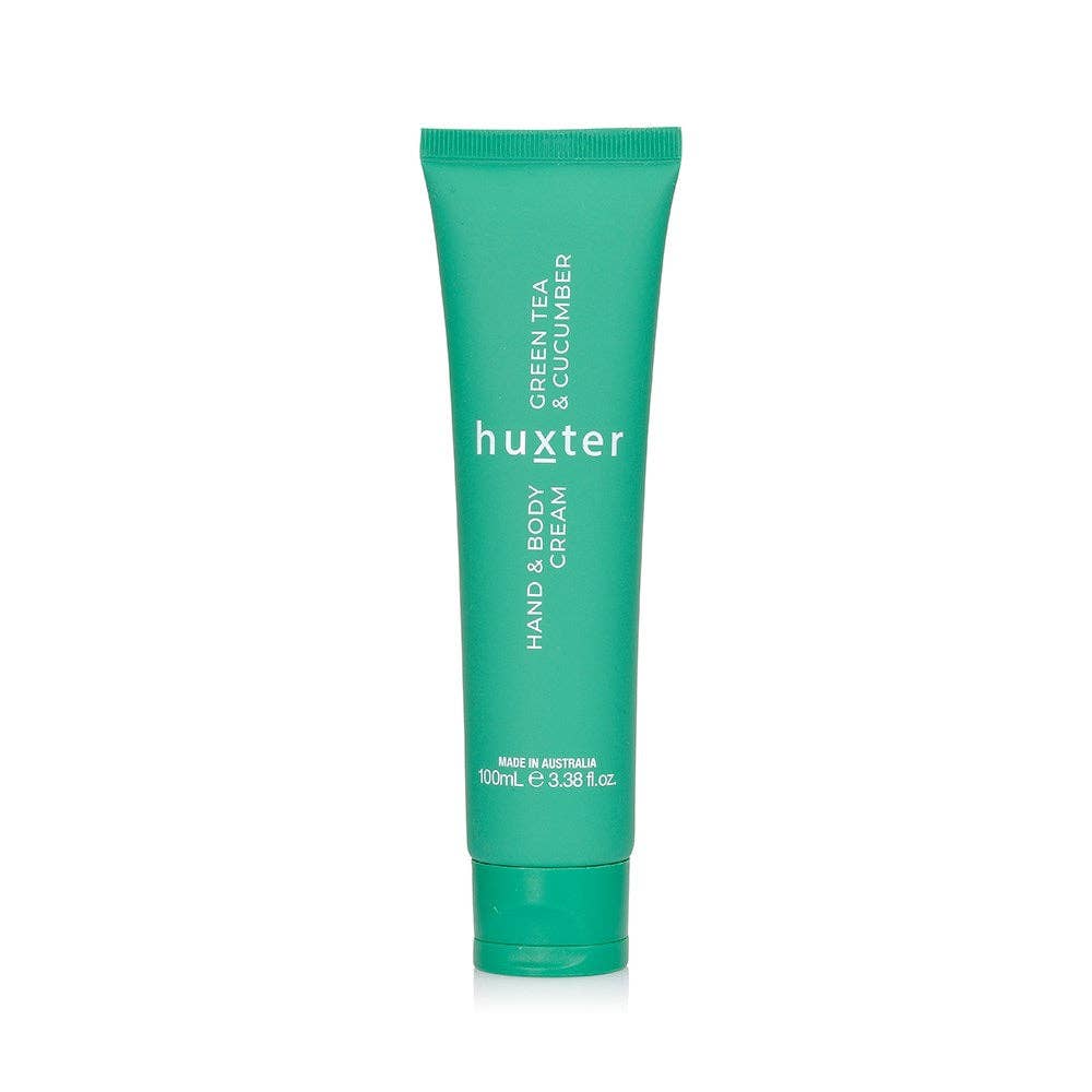 Hand &amp; Body Cream 100ml | Green Tea &amp; Cucumber Huxter