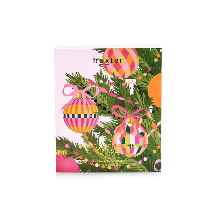 Hand Cream Trio Gift Set - 3 x 35ml Huxter