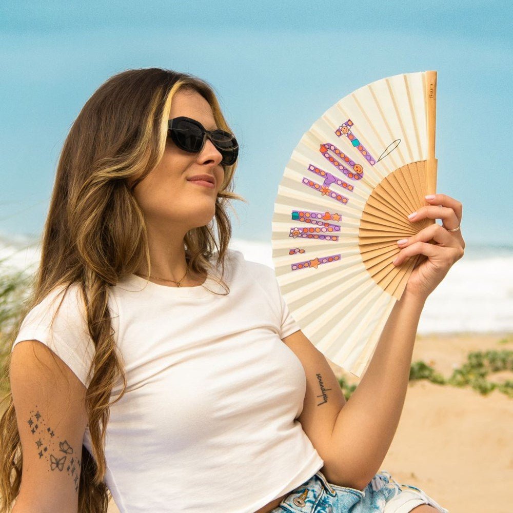 Hand Fan - "I&
