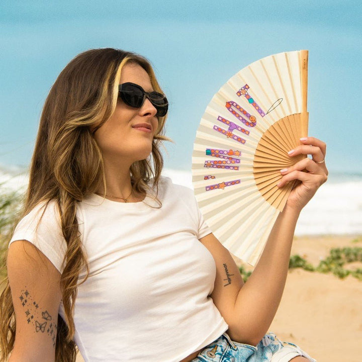 Hand Fan - "I&