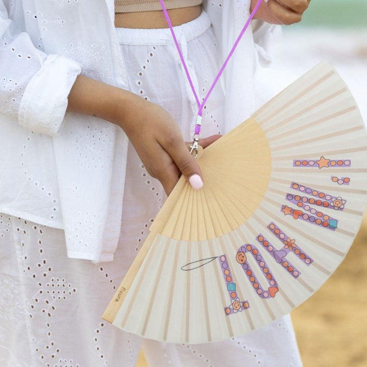 Hand Fan - "I&