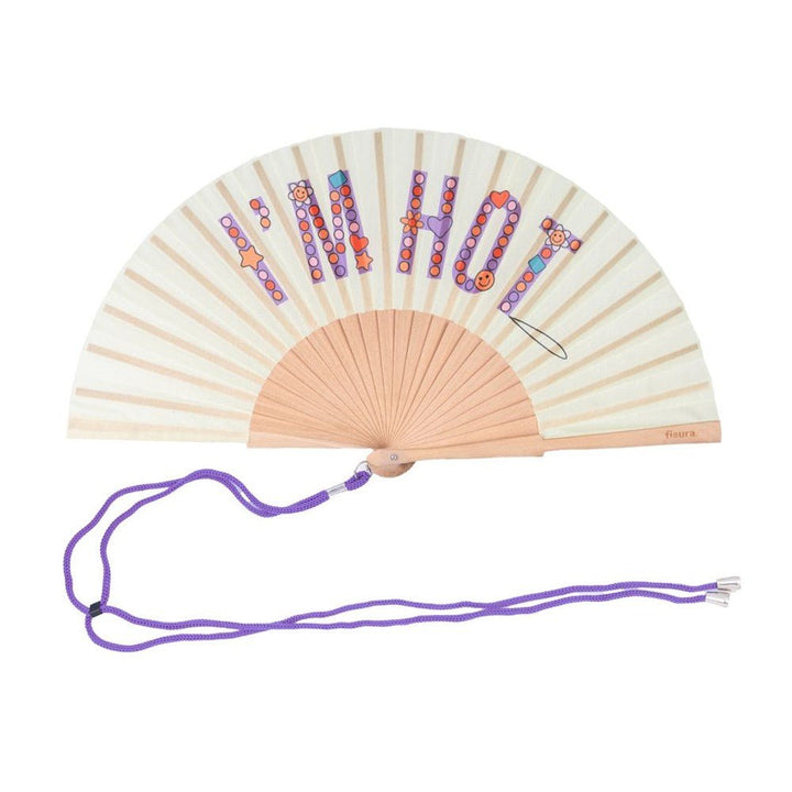 Hand Fan - "I&