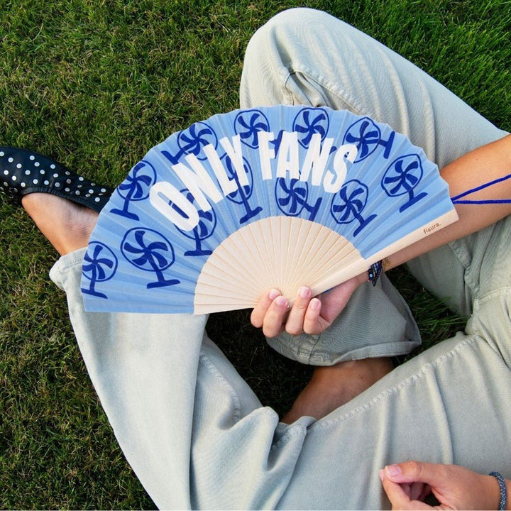Hand Fan - "Only Fans" decorative fans Fisura