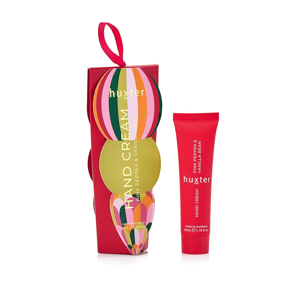 Hanging 35ml H'Cream - Mulberry - Stripes - Pink Pepper & Vanilla Bean Huxter