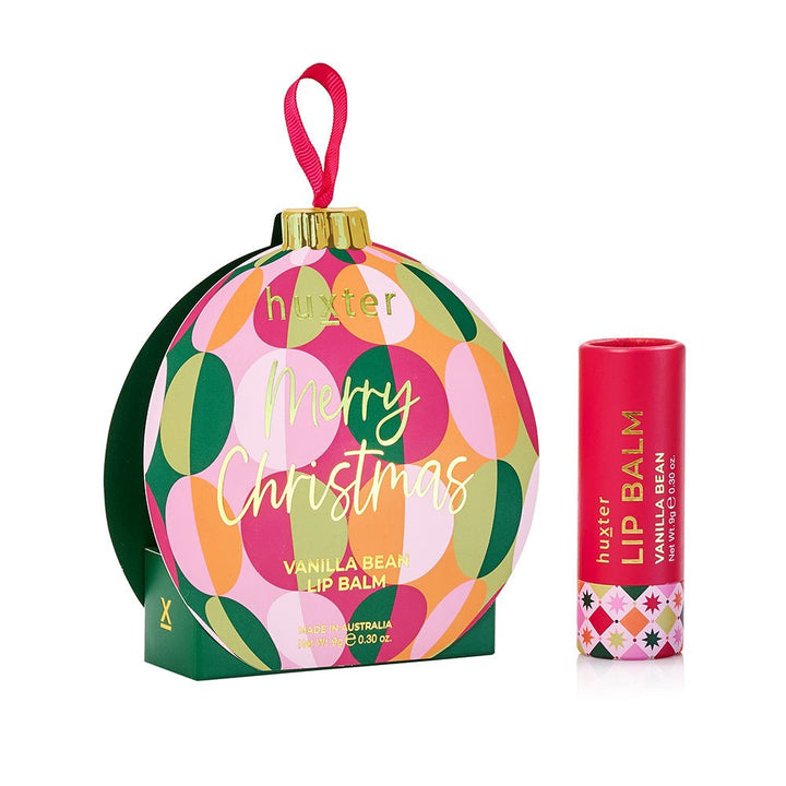 Hanging 9gm Lip Balm Bauble - Circles Huxter