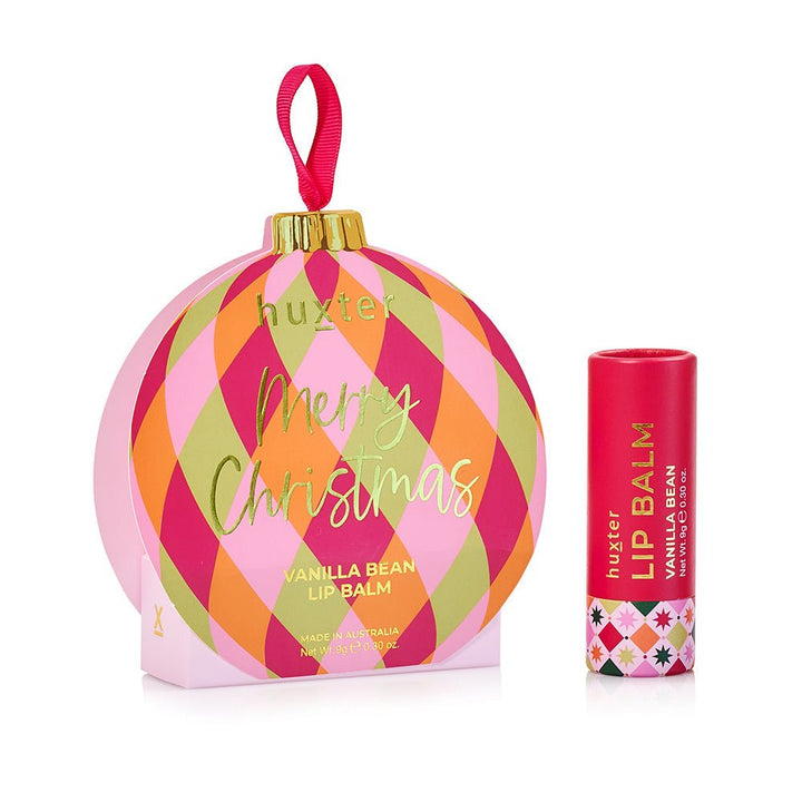 Hanging 9gm Lip Balm Bauble - Diamonds Huxter