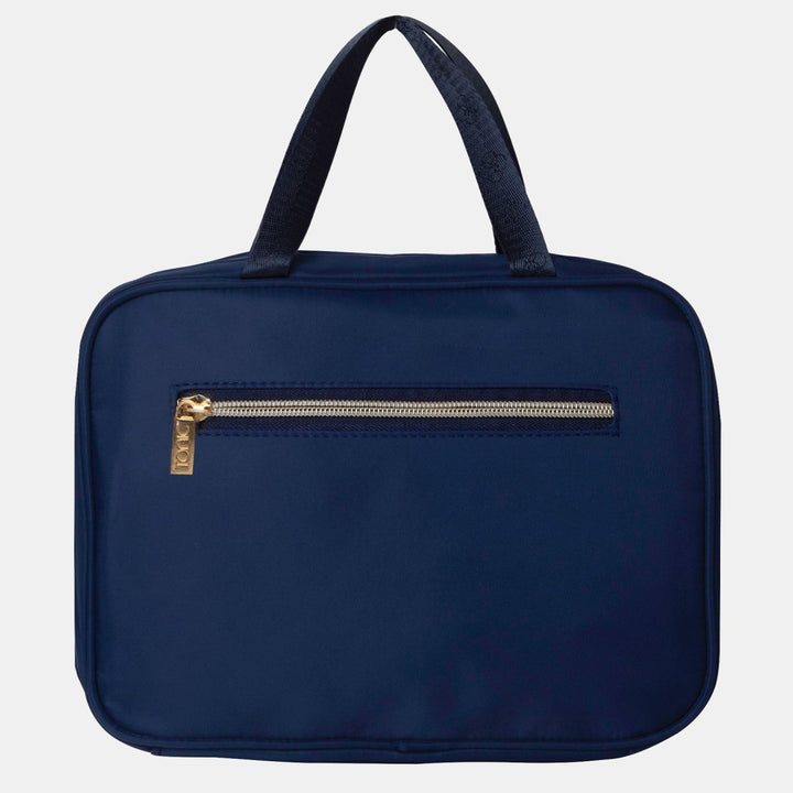 Hanging Makeup Bag - Splash Navy Cosmetic & Toiletry Bags Tonic