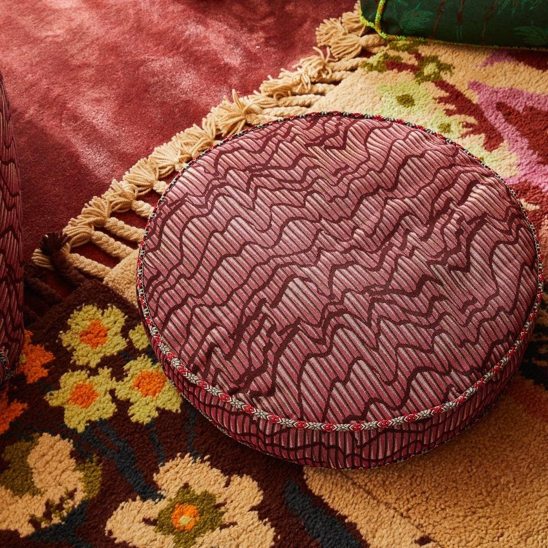 Hanna Jacquard Floor Cushion cushion Sage & Clare