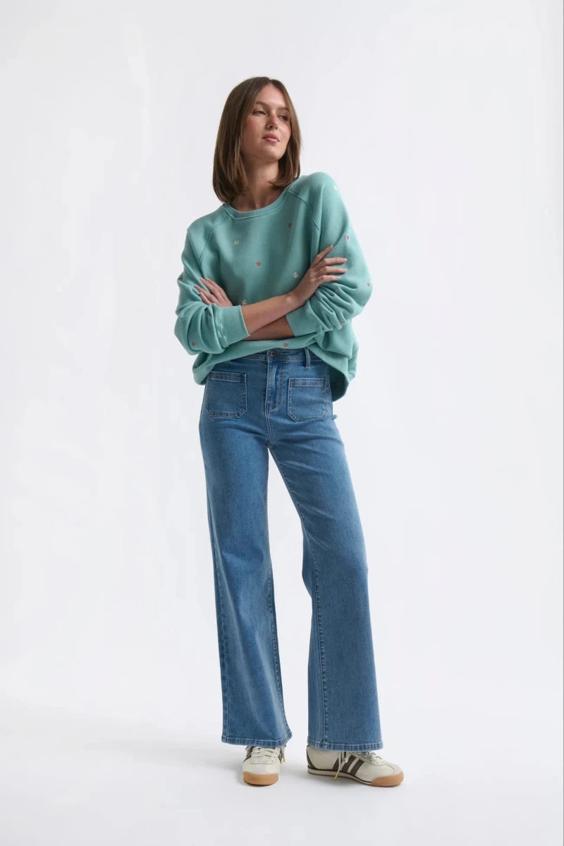 Harper Jean - 70's Blue Denim Kireina