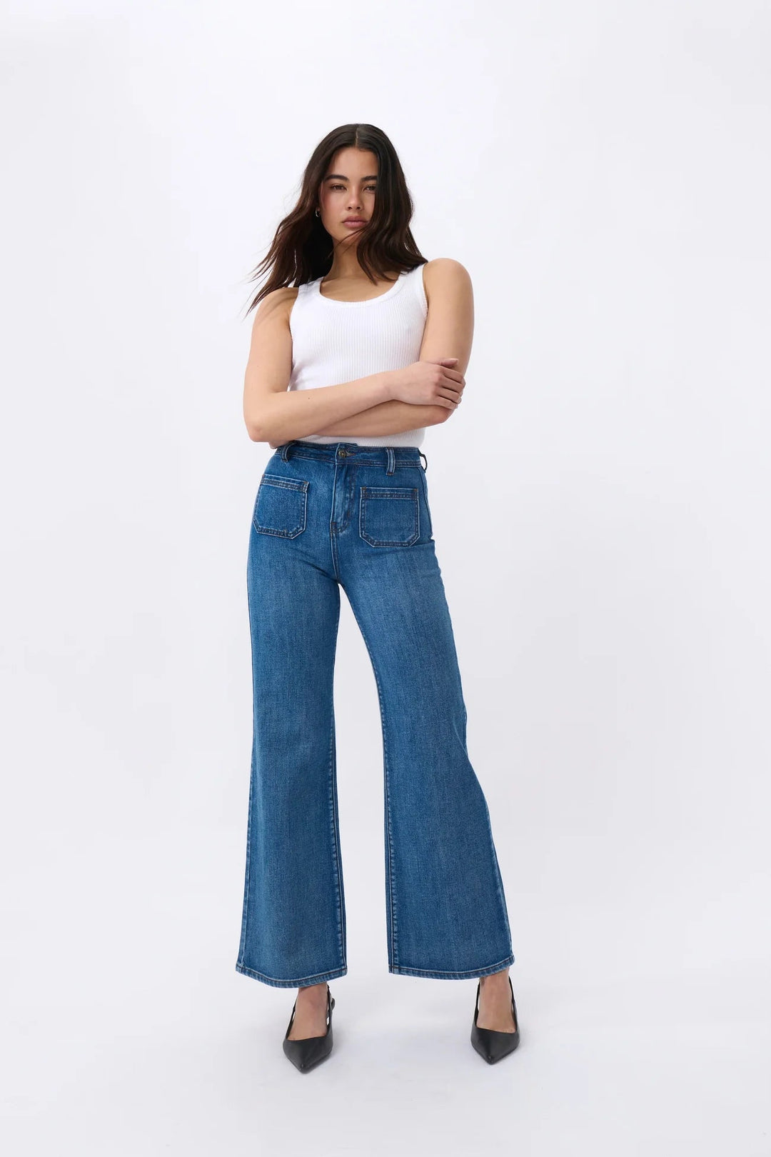 Harper Jean - Waterfall Denim Kireina