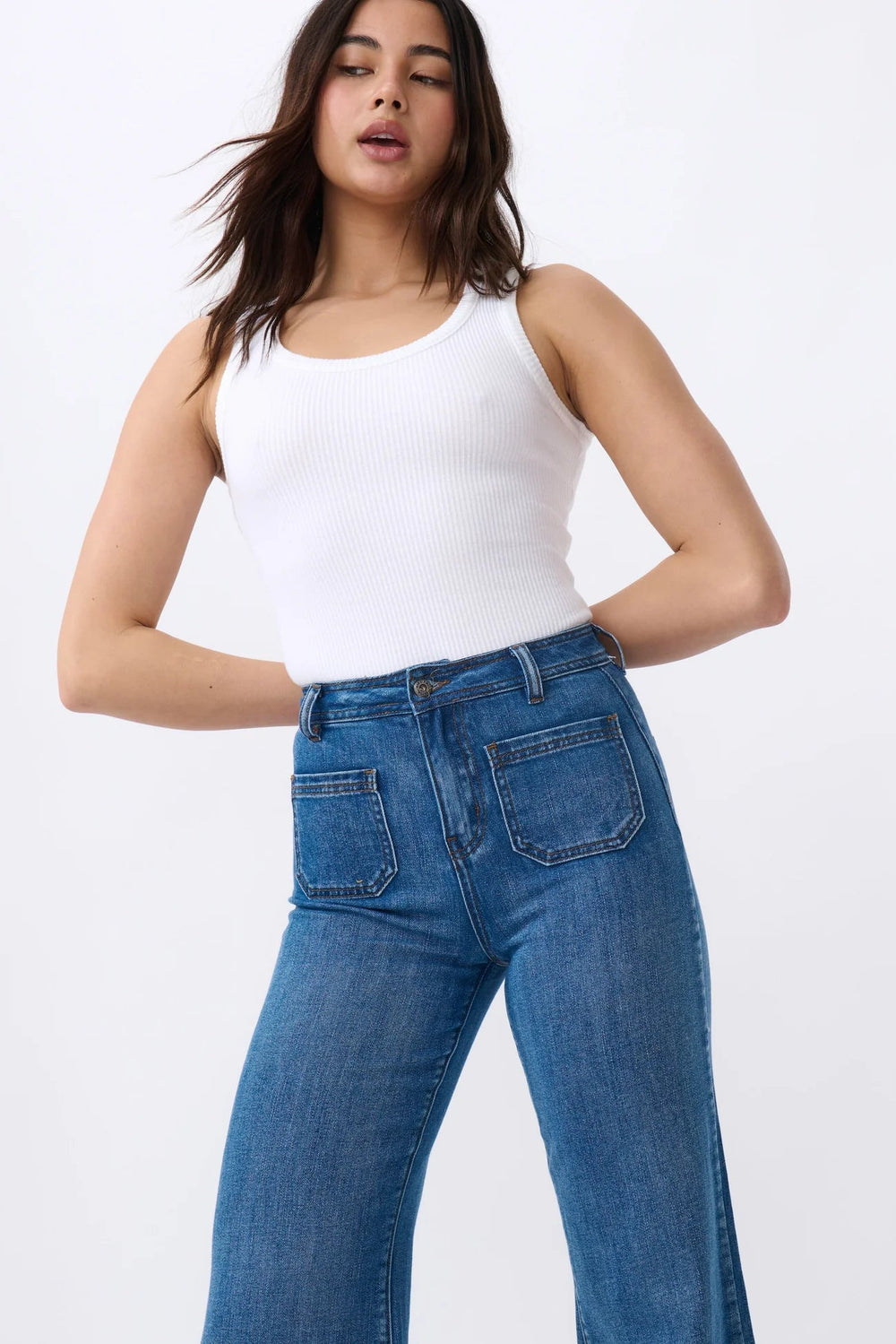 Harper Jean - Waterfall Denim Kireina