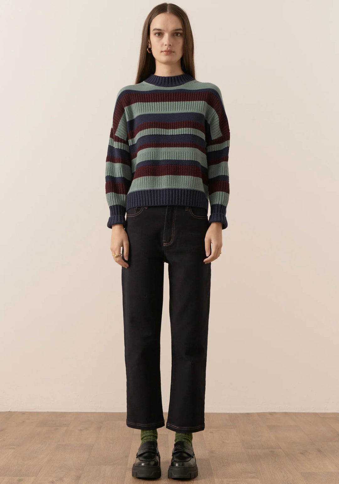 Harper Straight Leg Crop Jean Jean POL