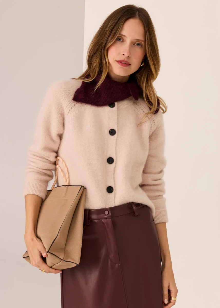 Haviland Cardigan - Blush cardigan POL