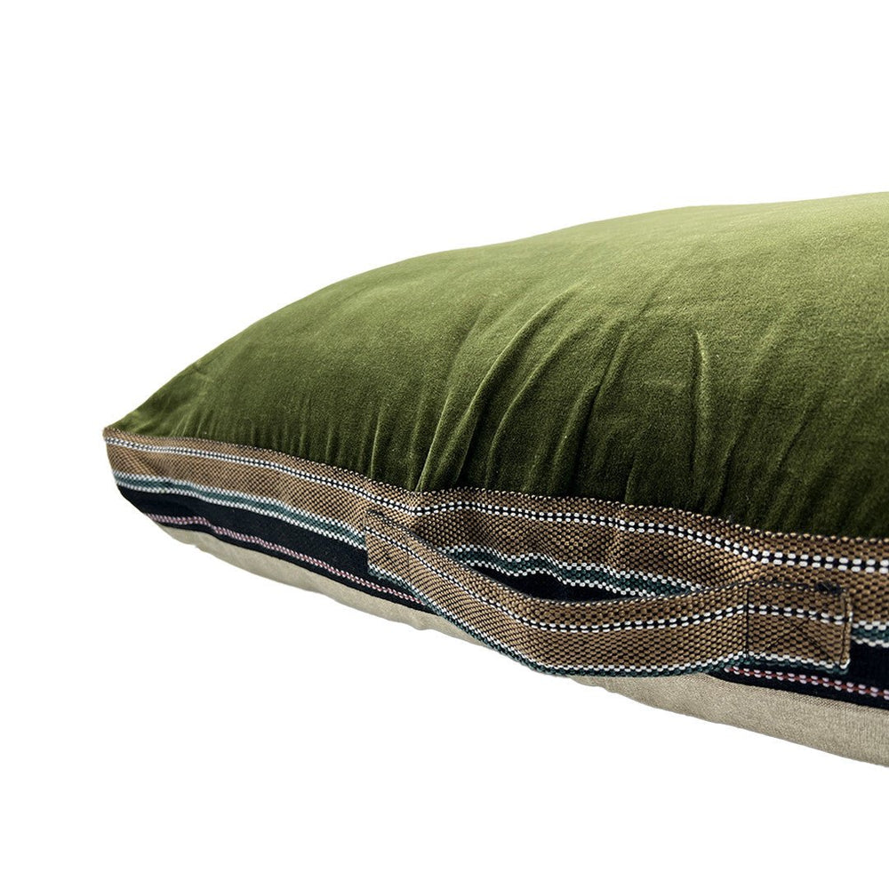 Hayward Floor Cushion Cover Pine with Cushion insert cushion Canvas+Sasson