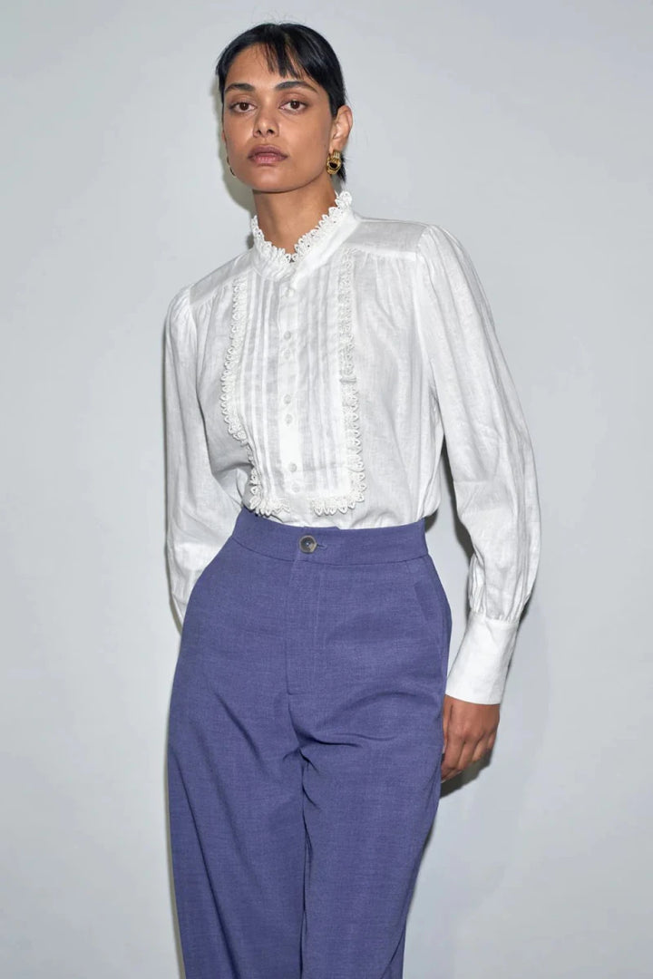 Haze top - PORCELAIN blouse Zoe Kratzmann