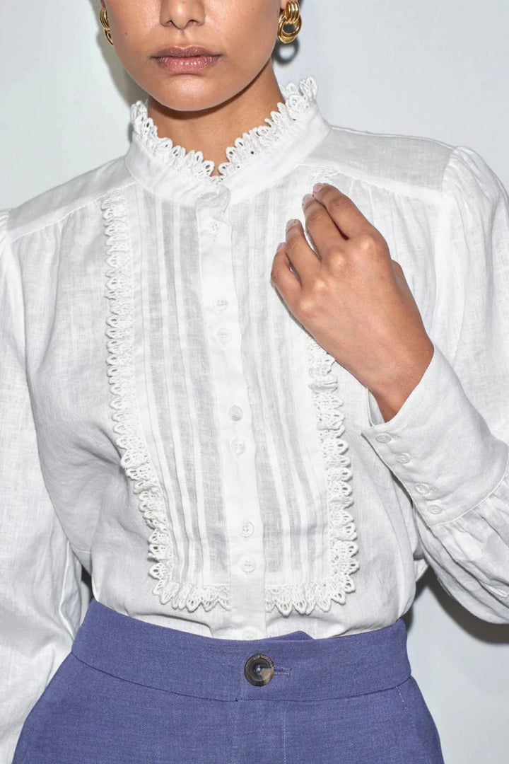 Haze top - PORCELAIN blouse Zoe Kratzmann